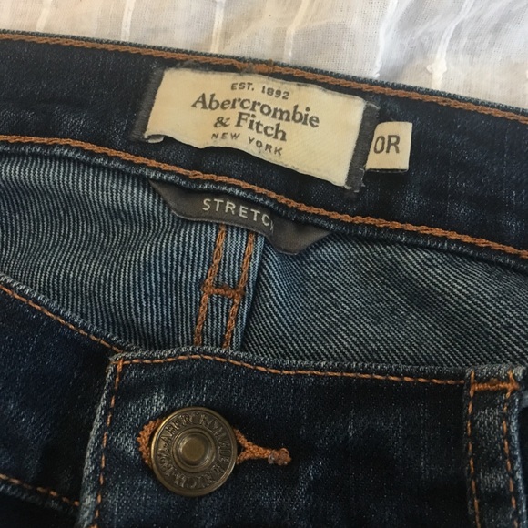 Abercrombie & Fitch Erin Dark Stretch Jeans - 0R - Picture 3 of 5